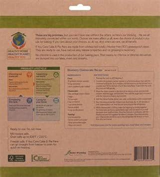 If You Care Fsc Certified Paper Cake And Pie Baking Pans, 4-Count