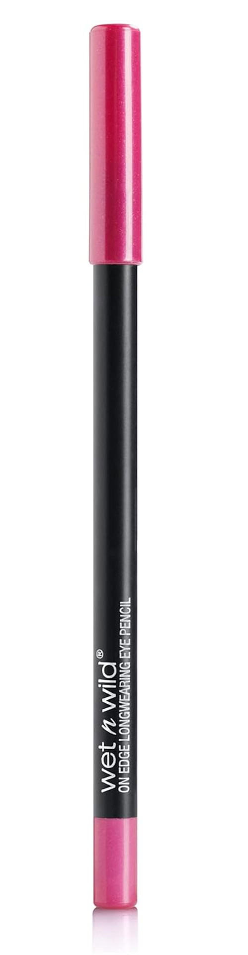 Wet N Wild Eyeliner Pencil On Edge Longwearing Eye Liner, Long Lasting, Smudge Proof, Fade Resistant, Highly Pigmented, Creamy Smooth Soft Gliding, Shock Therapy, Pinkshock Therapy