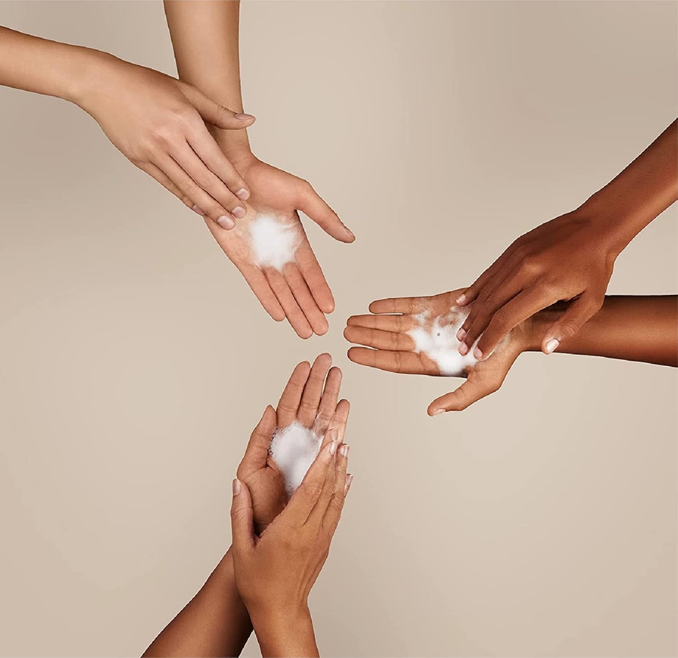 J.R. Watkins Foaming Hand Soap Pump With Dispenser, Moisturizing All Natural Foam, Alcohol-Free, Cruelty-Free, Usa Made, Use As Kitchen Or Bathroom Soap, Cherry Blossom, 9 Fl Oz, 3 Pack