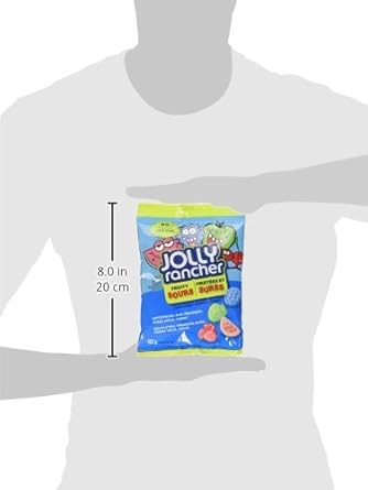 Jolly Rancher Fruity Sour Chewy Candy, 182G/ 6.4 Oz., {Imported From Canada}