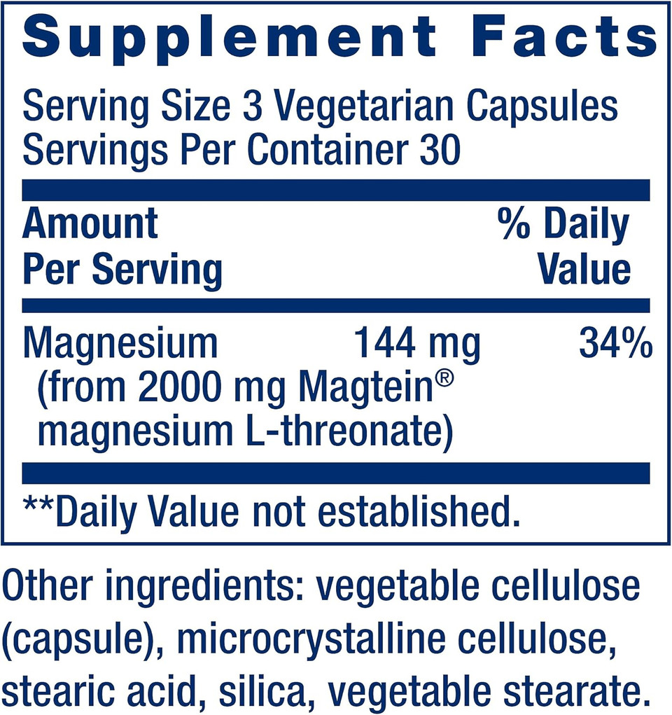 Life Extension Neuro-Mag Magnesium L-Threonate And Vitamin D3 Supplement Bundle For Brain, Bone And Immune Health