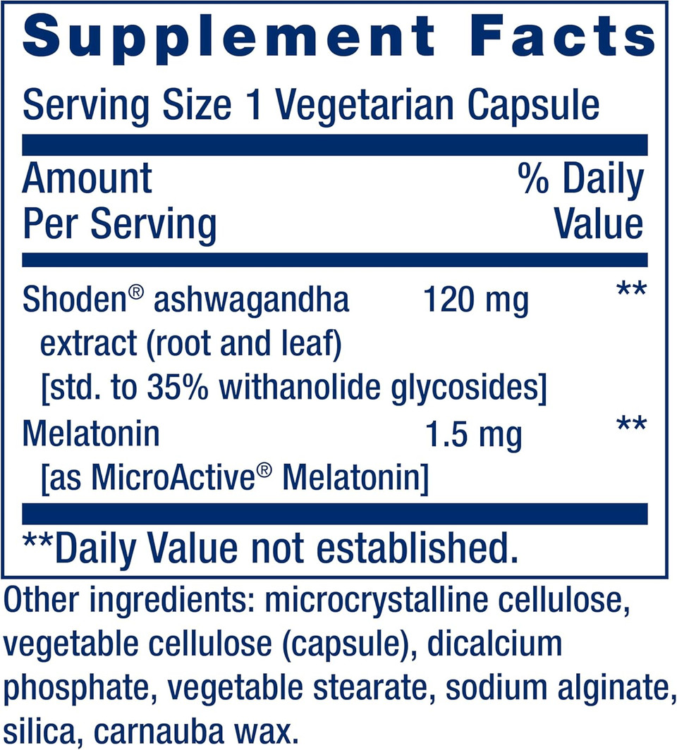 Life Extension Rest & Renew, For A Refreshing & Restorative Nightã¢ÂS Sleep, Gluten-Free, Non-Gmo, Vegetarian, 30 Capsules