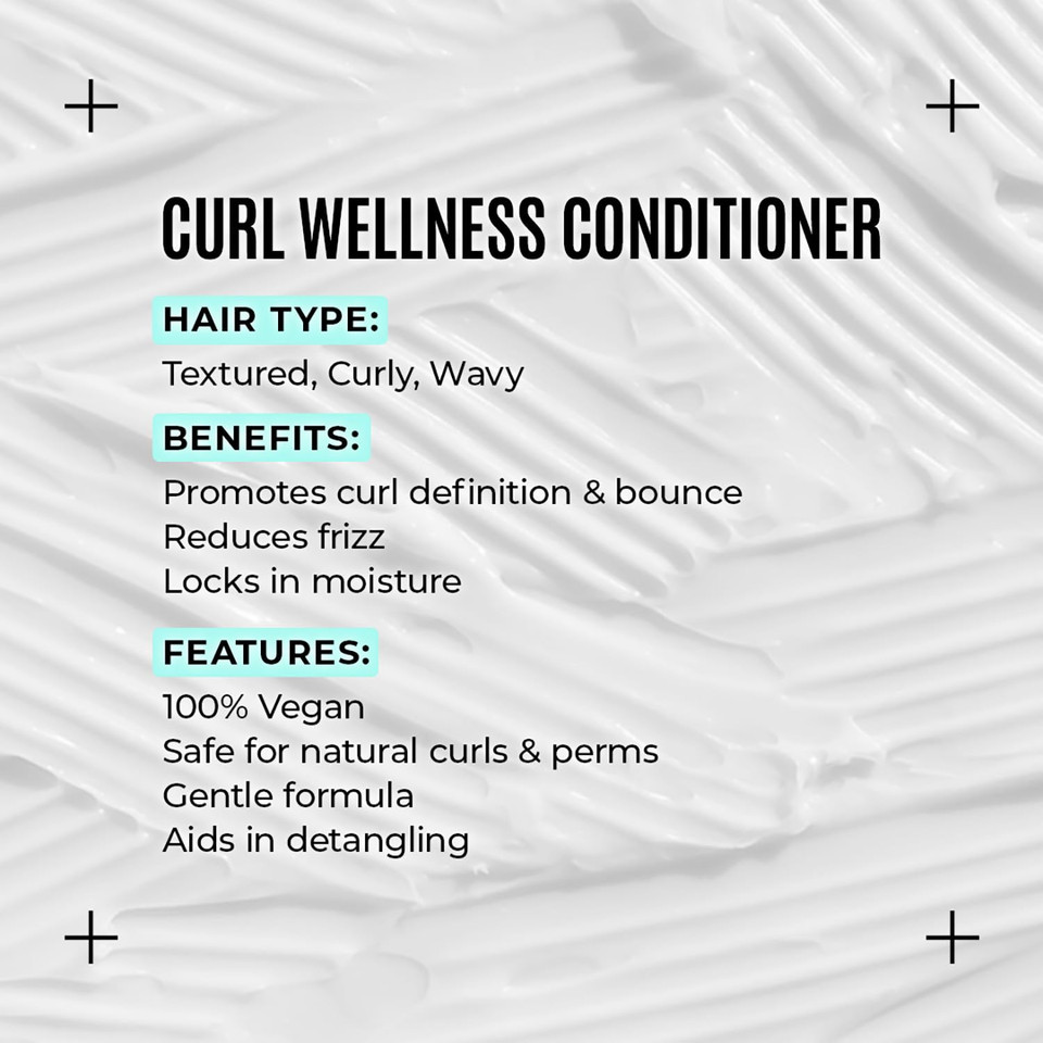 Malibu C Curl Wellness Duo (9 Oz) - Cleansing Shampoo And Conditioner Set For Curly Hair - Promote Bounce & Curl Definition - Vegan Hair Care For Natural Curls, Textured Hair, And Perms