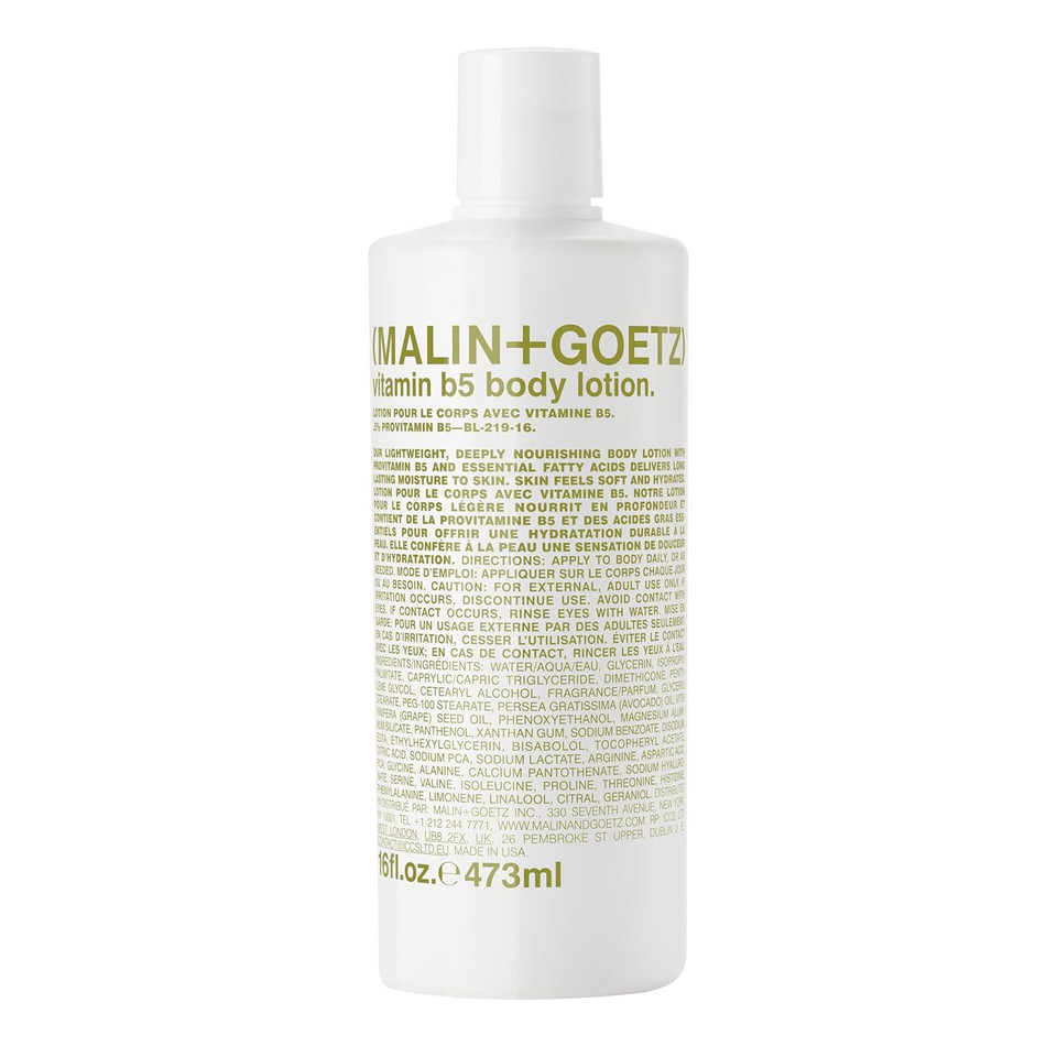 Malin + Goetz Vitamin B5 Body Lotion For Women & Men, 16 Fl. Oz.  Body Moisturizer For Dry Skin, All Skin Types, Dry Skin Moisturizer, Hydrating Body Lotion, Vegan & Cruelty Free Malin + Goetz Vitamin B5 Body Lotion For Women & Men, 16 Fl. Oz.  Body Moisturizer For Dry Skin, All Skin Types, Dry Skin Moisturizer, Hydrating Body Lotion, Vegan & Cruelty Free
