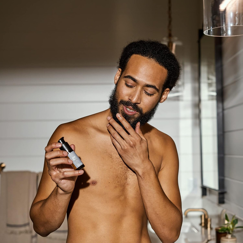 Manscapedã¢Â® Beard Oil, Ultrapremium Moisturizing Serum With Jojoba Seed, Sunflower, Sweet Almond Oils For Healthy Shine, (1 Fl Oz)