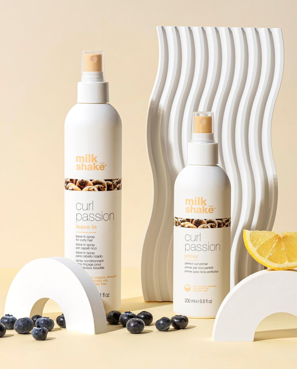 Milk_Shake Curl Passion Primer - Detangles And Hydrates Curls Sealing Cuticles | 6.8 Fl Oz (200 Ml)