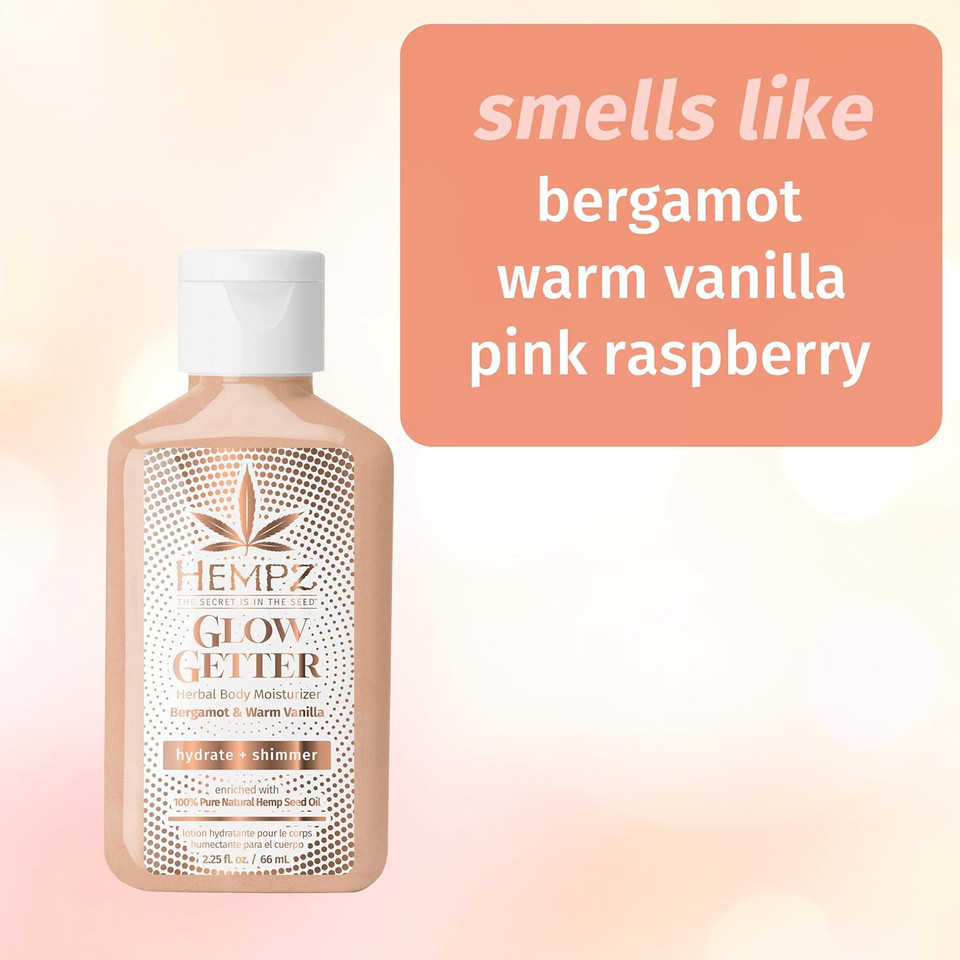 Mini Glow Getter Herbal Body Moisturizer 2.25 Oz