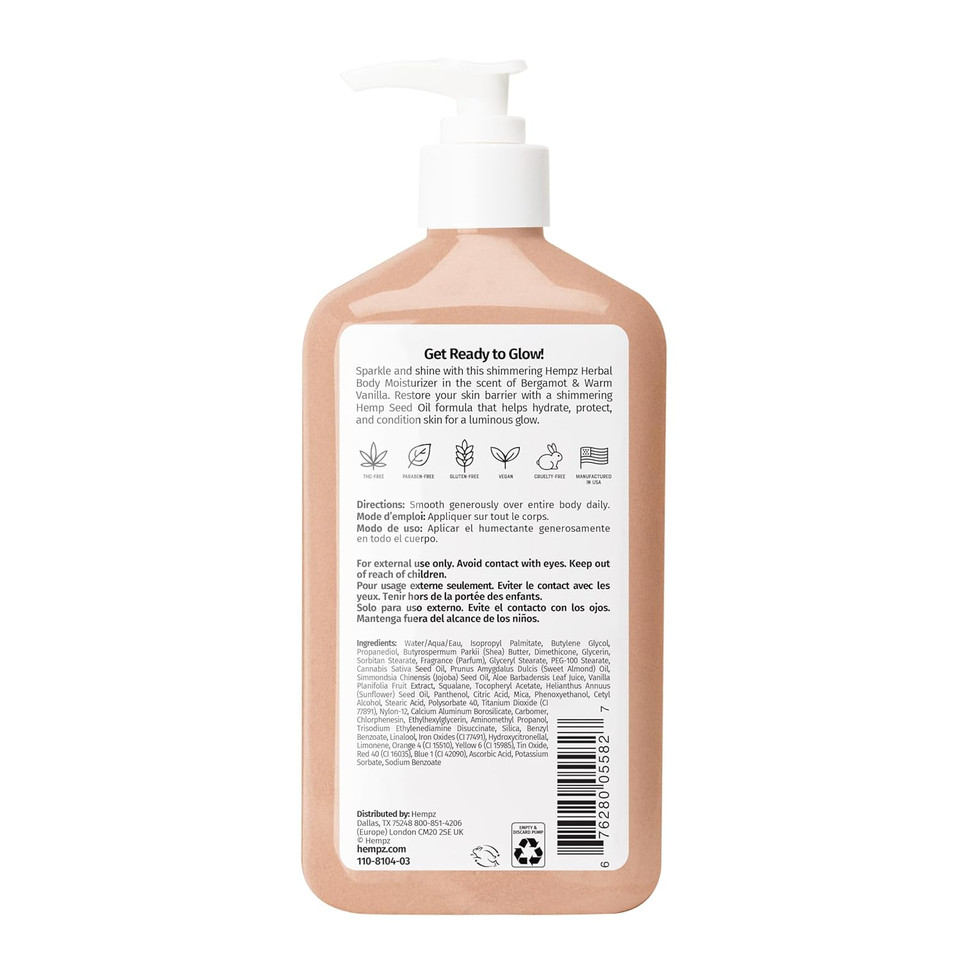 Mini Glow Getter Herbal Body Moisturizer 2.25 Oz