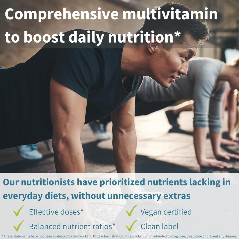 Multivitamin & Minerals For Men + High Absorption Coq10 100Mg 120 Softgels Energy Bundle, Sustained Release Advanced Multivitamin + Coq10 With Vitamin E & D-Limonene, By Igennus