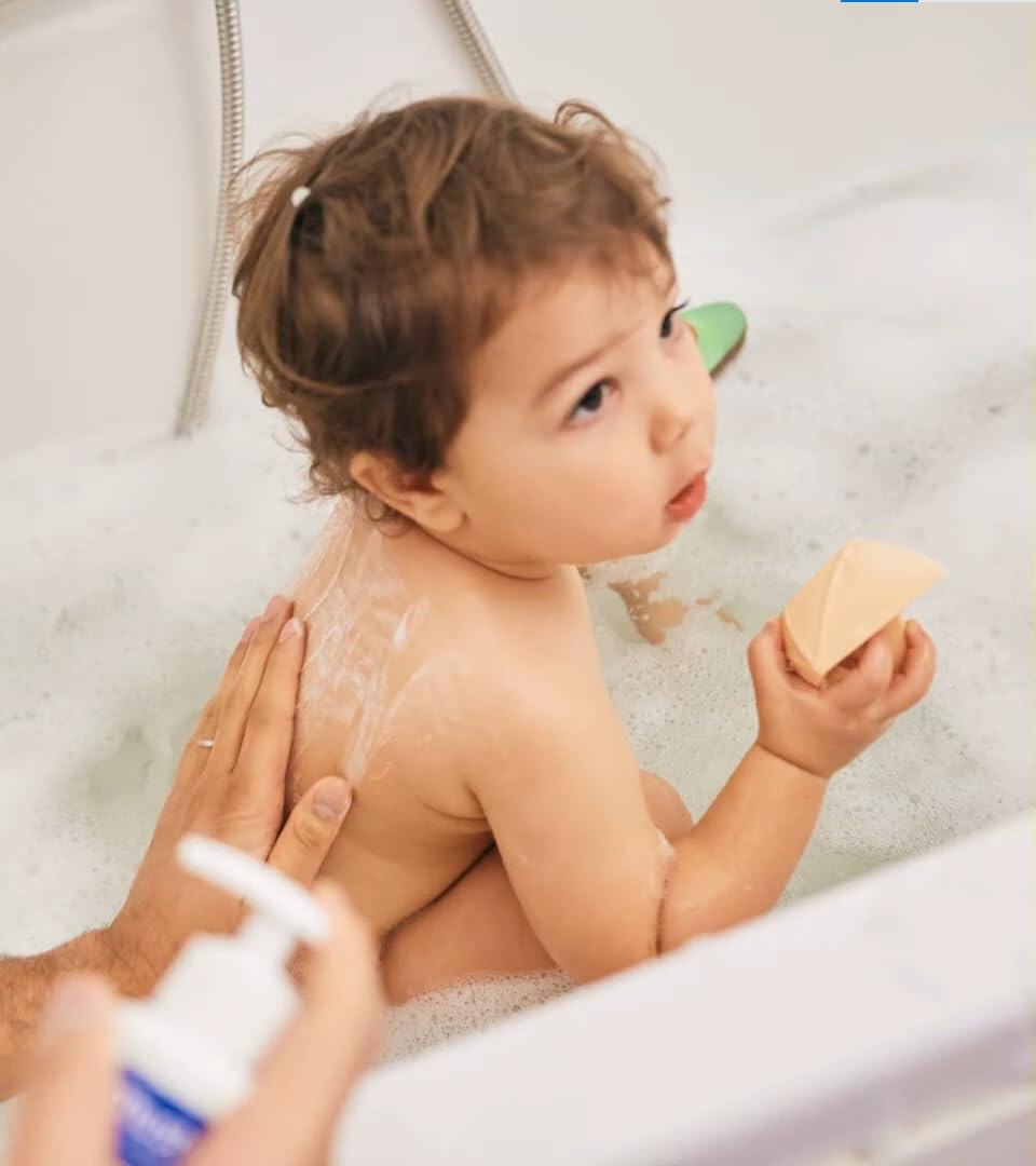 Mustela Baby Nourishing Cleansing Gel  Hair & Body Wash For Dry Skin - With Natural Avocado, Cold Cream & Beeswax - 10.14 Fl. Oz Mustela Baby Nourishing Cleansing Gel  Hair & Body Wash For Dry Skin - With Natural Avocado, Cold Cream & Beeswax - 10.14 Fl. Oz