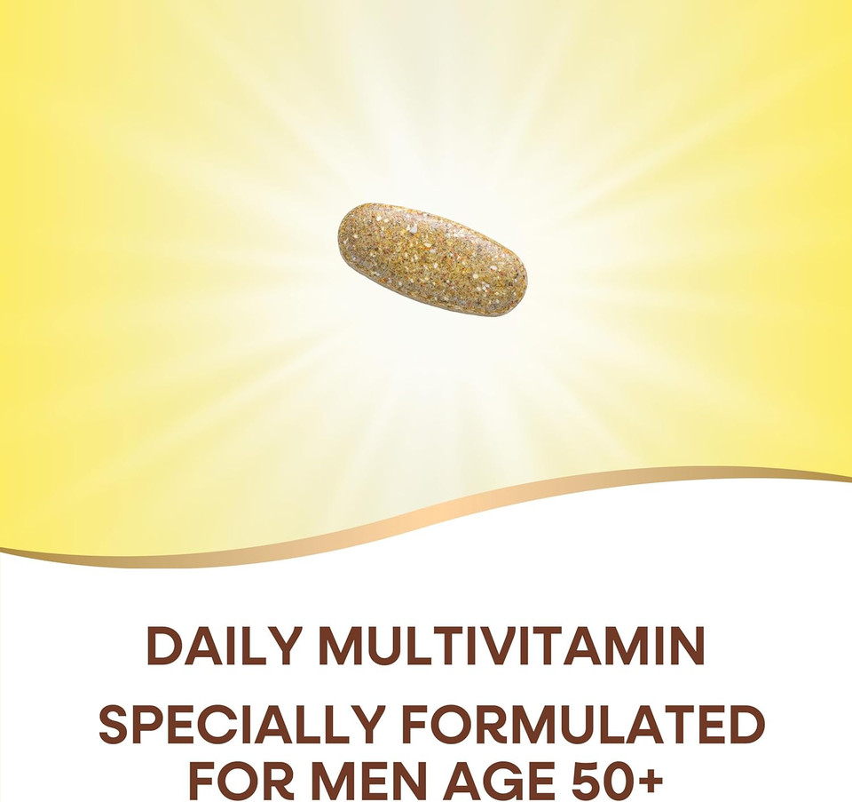 Nature'S Way Alive! Menã¢ÂS 50+ Daily Ultra Multivitamin, High Potency Formula, Supports Healthy Brain, Eyes & Heart*, With Methlyated B12, Gluten-Free, 150 Tablets (Packaging May Vary) Nature'S Way Alive! Menã¢ÂS 50+ Daily Ultra Multivitamin, High Potency Formula, Supports Healthy Brain, Eyes & Heart*, With Methlyated B12, Gluten-Free, 150 Tablets (Packaging May Vary)