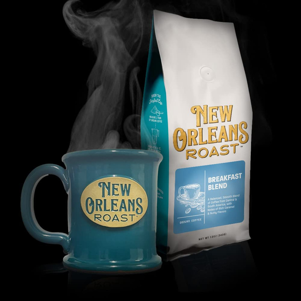 New Orleans Roast - Breakfast Blend Ground Coffee 12Oz (Pack Of 6)