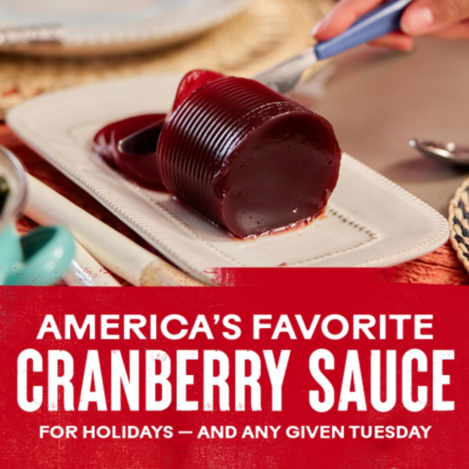 Ocean Spray Cranberry Sauce, Jellied, 14 Fl Oz