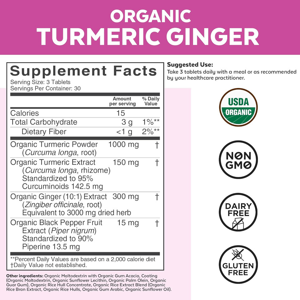 Organic Hair Skin And Nails Vitamins + Organic Turmeric With Black Pepper & Ginger Bundle, Made With Biotin 5000Mcg For Healthy Hair, Turmeric For Natural Joint Support Organic Hair Skin And Nails Vitamins + Organic Turmeric With Black Pepper & Ginger Bundle, Made With Biotin 5000Mcg For Healthy Hair, Turmeric For Natural Joint Support