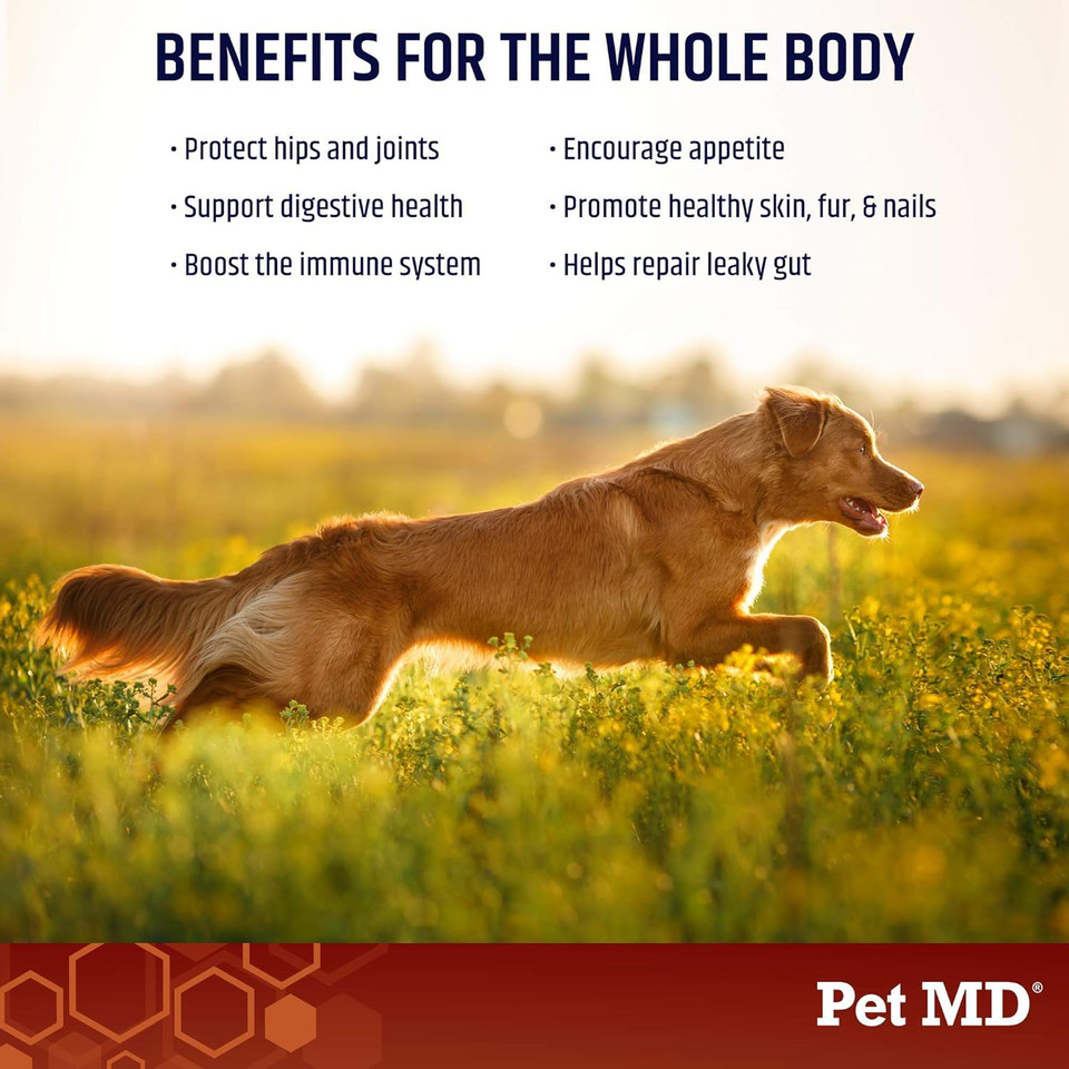 Pet Md Bone Broth Powder Supplement & Wrap A Pill Bacon Flavored Pill Paste