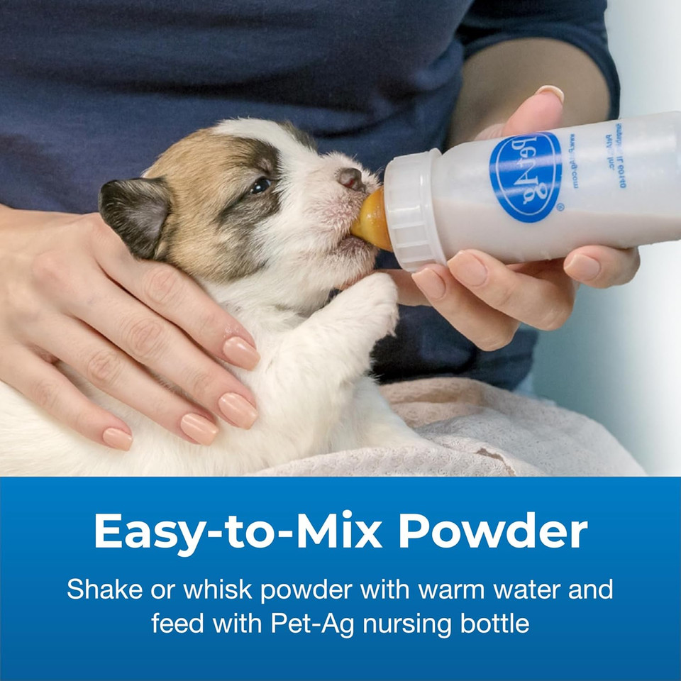 Petag Goatã¢ÂS Milk Esbilac Powder - 5.25 Oz - Powdered Puppy Formula With Prebiotics, Probiotics & Vitamins For Puppies Newborn To Six Weeks Old - For Sensitive Digestive Systems
