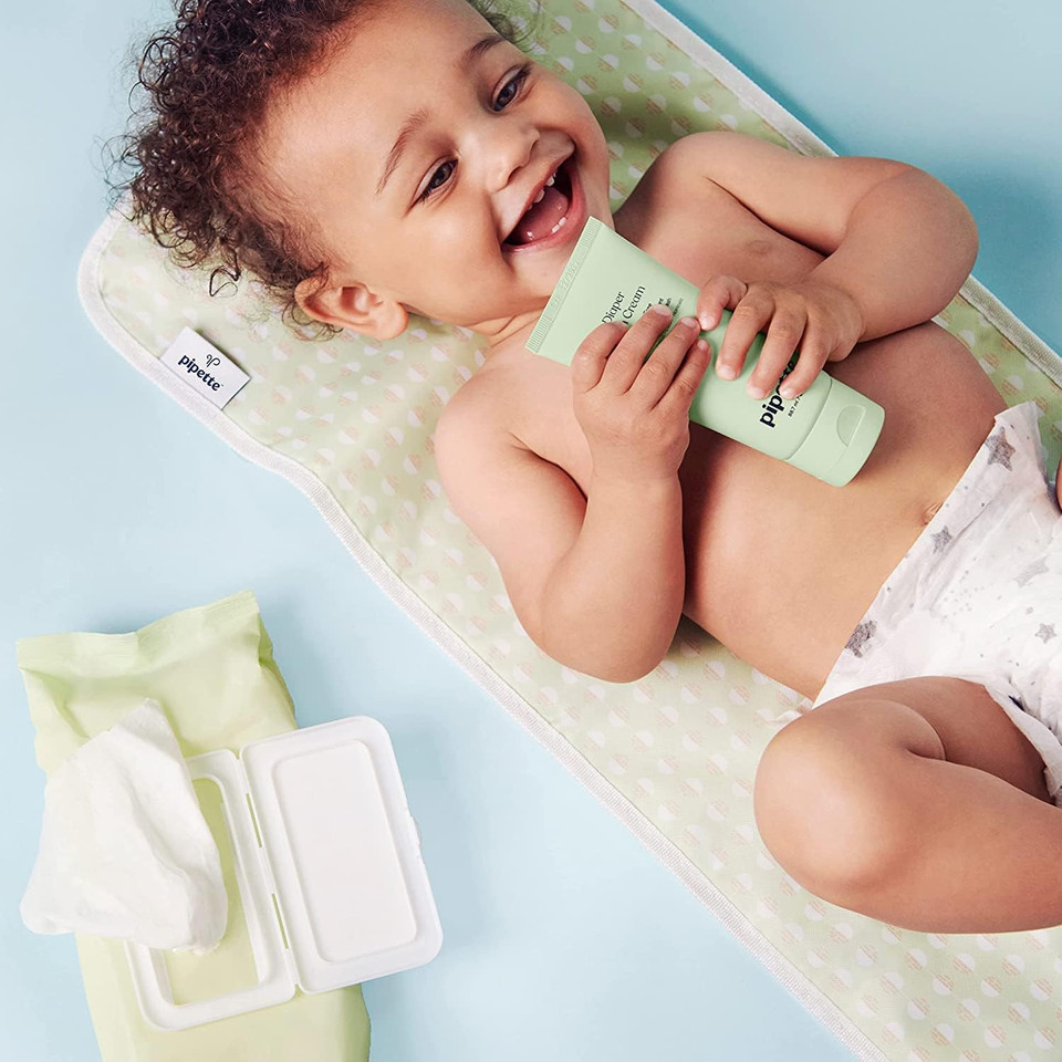 Pipette Baby Wipes - 100% Plant-Based Fibers And Plant-Derived Moisturizers, Water-Based (Fragrance-Free, 288-Count)
