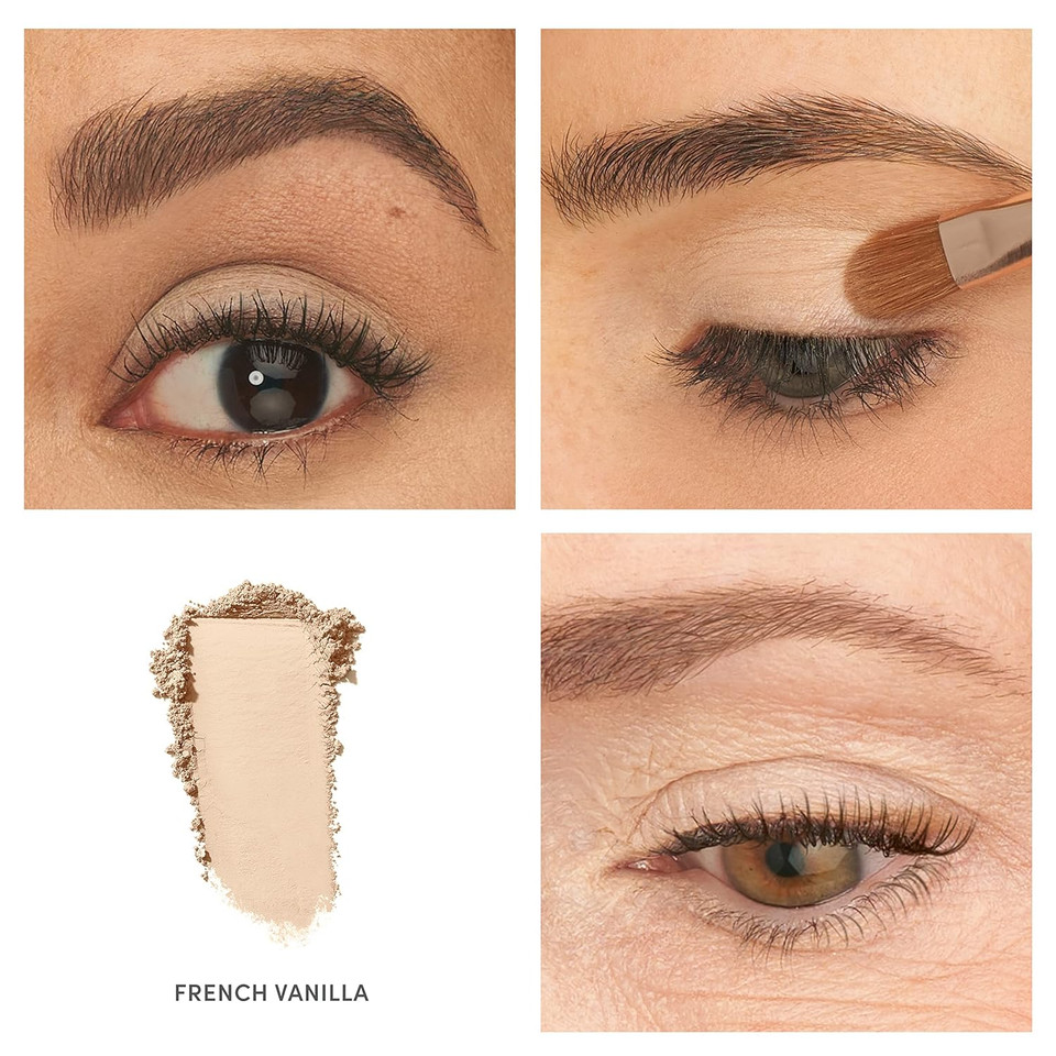 Jane Iredale Purepressed Eye Shadow, French Vanilla, 0.04 Ozfrench Vanilla
