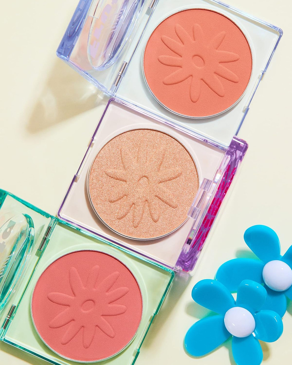 The Face Shop Fruta Veil Glow Blush | Lively Complexion,Natural Look | Adheres Skin Evenly Without Fallouts | Pink Garden,4.2G,K-Beauty