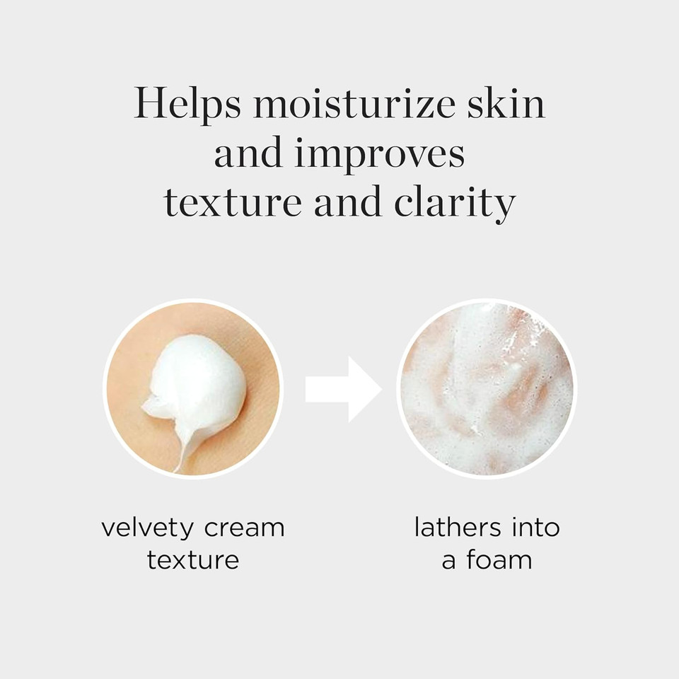 The Face Shop White Seed Exfoliating Cleansing Foam | Face Wash, Deep Clean, Complexion Brightening, Dead Skin Removal | Skin Texture & Clarity Improvement, Dullness Reducing, 5.07 Fl Oz