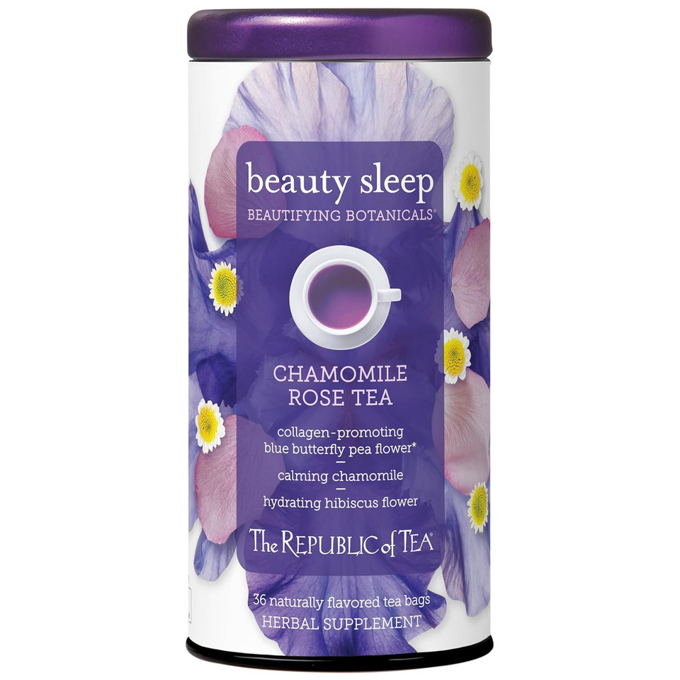 The Republic Of Tea Beautifying Botanicalsã¢Â® Beauty Sleep Chamomile Rose Herbal Tea Bags (36 Count)