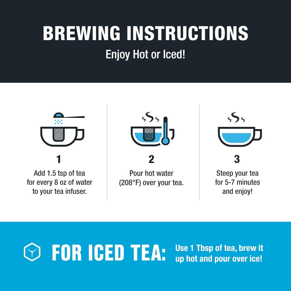 Tiesta Tea - Maui Mango | Mango Pineapple Herbal Tea | Premium Loose Leaf Tea Blend | Non-Caffeinated Fruit Tea | Make Hot Or Iced Tea & Brews Up To 200 Cups - 16Oz Resealable Bulk Pouch