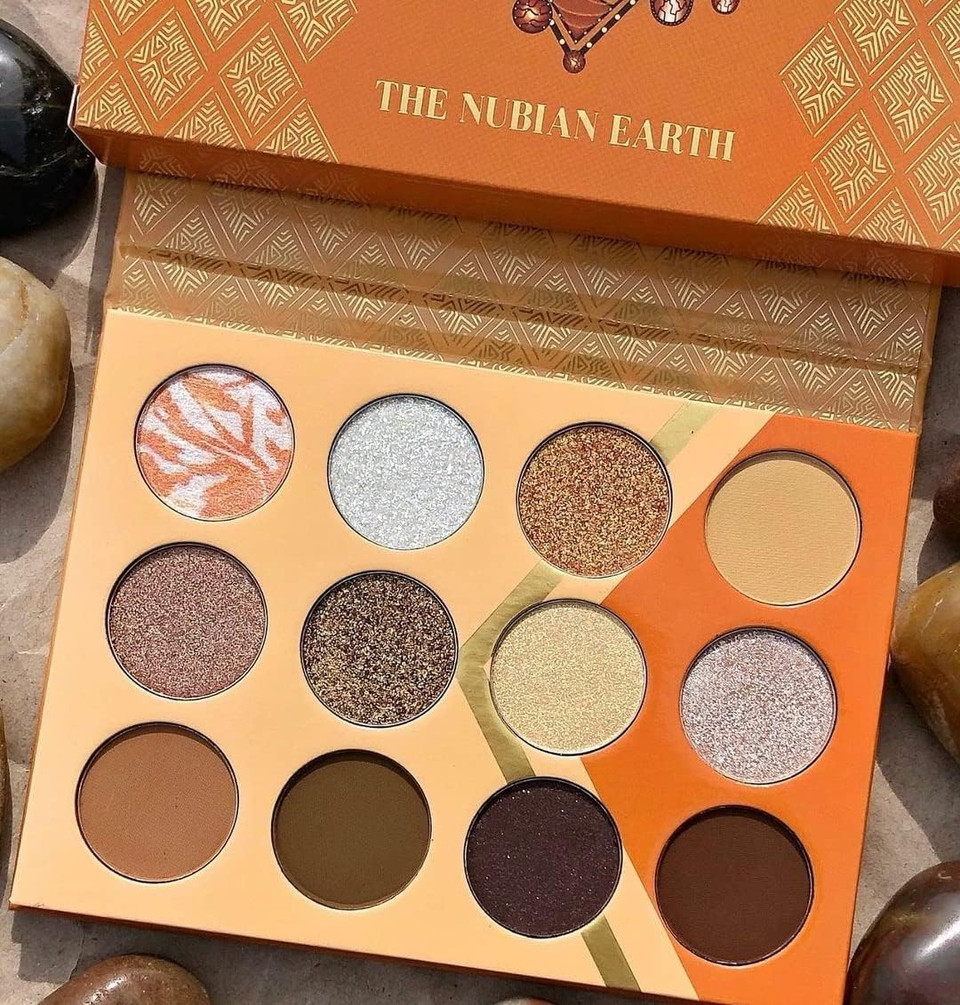 Juvia'S Place Orange, Browns, Tans, White Pressed Eyeshadow Palette - Professional Eye Makeup, Pigmented Eyeshadow Palette, Cosmetic Makeup Palette For Eye Color & Shine, Shades Of 12