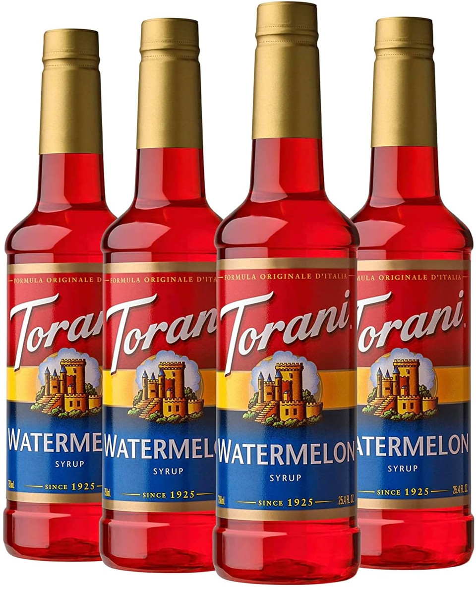Torani Syrup, Watermelon, 25.4 Ounces (Pack Of 4)