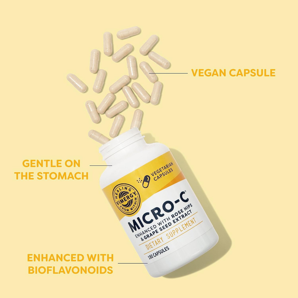 Vimergy Micro-Cã¢Â® Capsules (180 Capsules) And Micro-C Immune Power*Tm (250 Grams) - Bundle