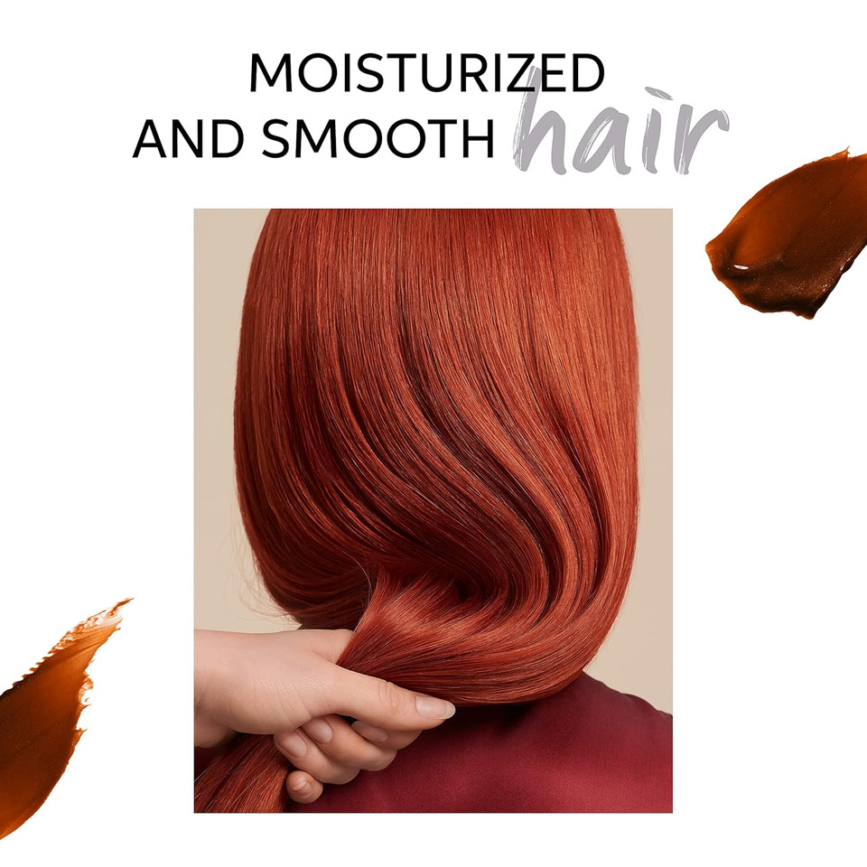 Wella Professionals Color Fresh Mask, Copper Glow, Natural Shade, Temporary Color, Damage Free, Color-Depositing Hair Mask With Avocado Oil + Invigo Brilliance Miracle Bb Color Protection Spray