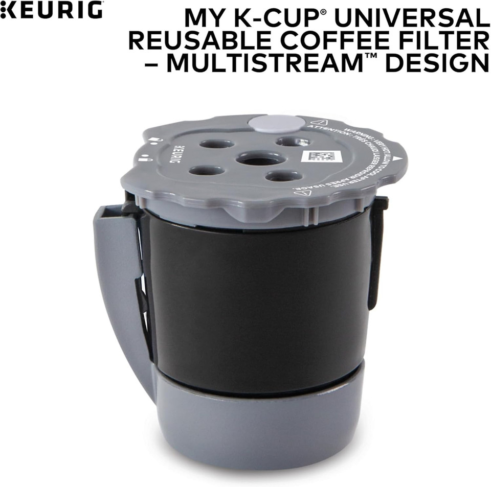 Keurig My K-Cup Universal Reusable Filter Multistream Technology - Gray