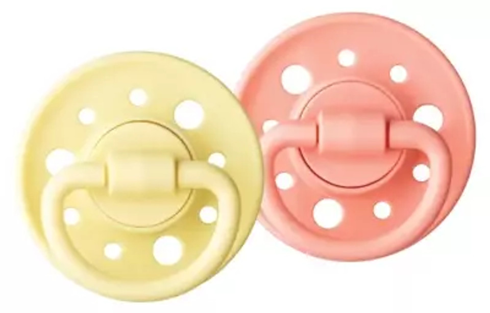 Dodie Gaã¯A 2 Round Soothers 6-36 Months