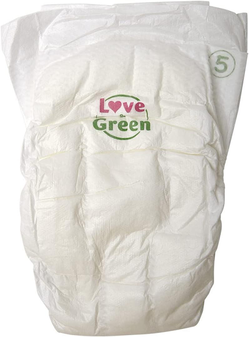 Love & Green Hypoallergenic Nappies 40 Nappies Size 5 (11-25kg)