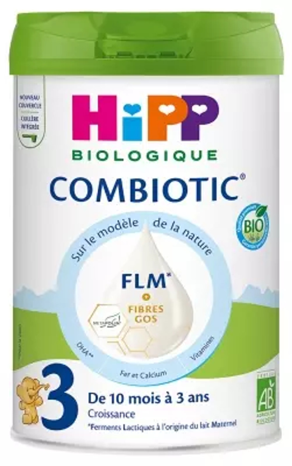 Hipp Combiotic 3 Organic Growth Milk From 10 Months To 3 Years 800 G