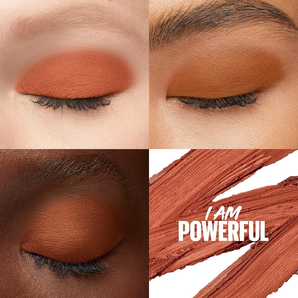 Maybelline Color Tattoo Longwear Multi-Use Eye Shadow Stix, Eye Makeup, I Am Powerful (Rust Matte)35 I Am Powerful (Rust Matte)