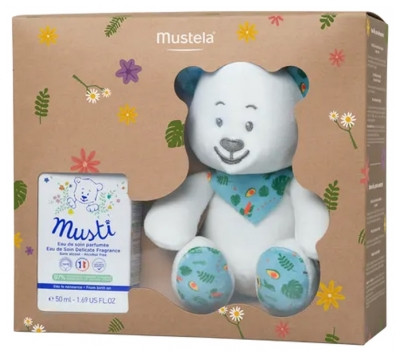 Mustela Musti Scented Eau De Soin 50Ml + Plush Toy