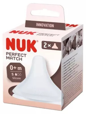Nuk Perfect Match 2 Silicone Teats 0 Months And Up