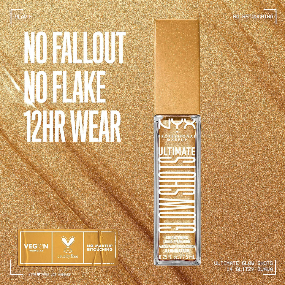 Nyx Professional Makeup, Ultimate Glowshots Vivid Rich - Glitzy Guavaglitzy Guava