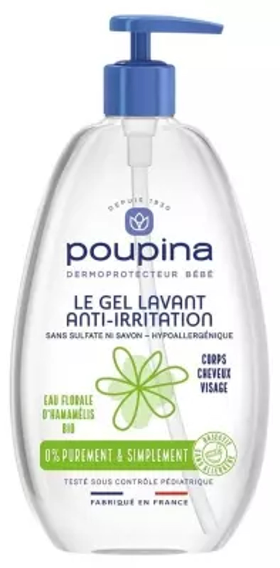Poupina Anti-Irritation Cleansing Gel 485Ml