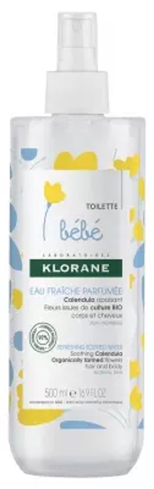 Klorane Baby Refreshing Scented Water 500Ml