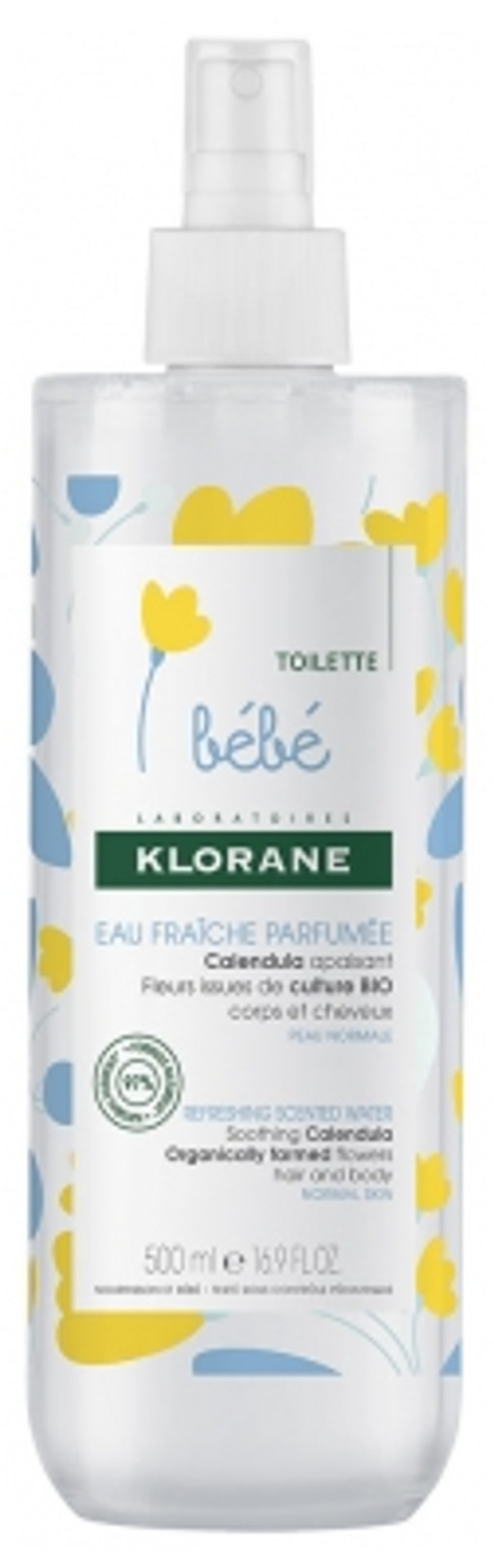 Klorane Baby Refreshing Scented Water 500Ml
