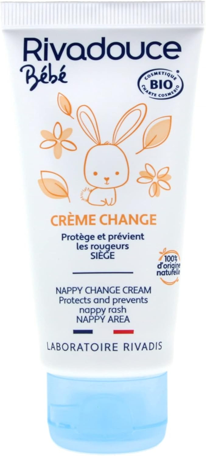 Rivadouce Baby Nappy Change Cream Organic 50g