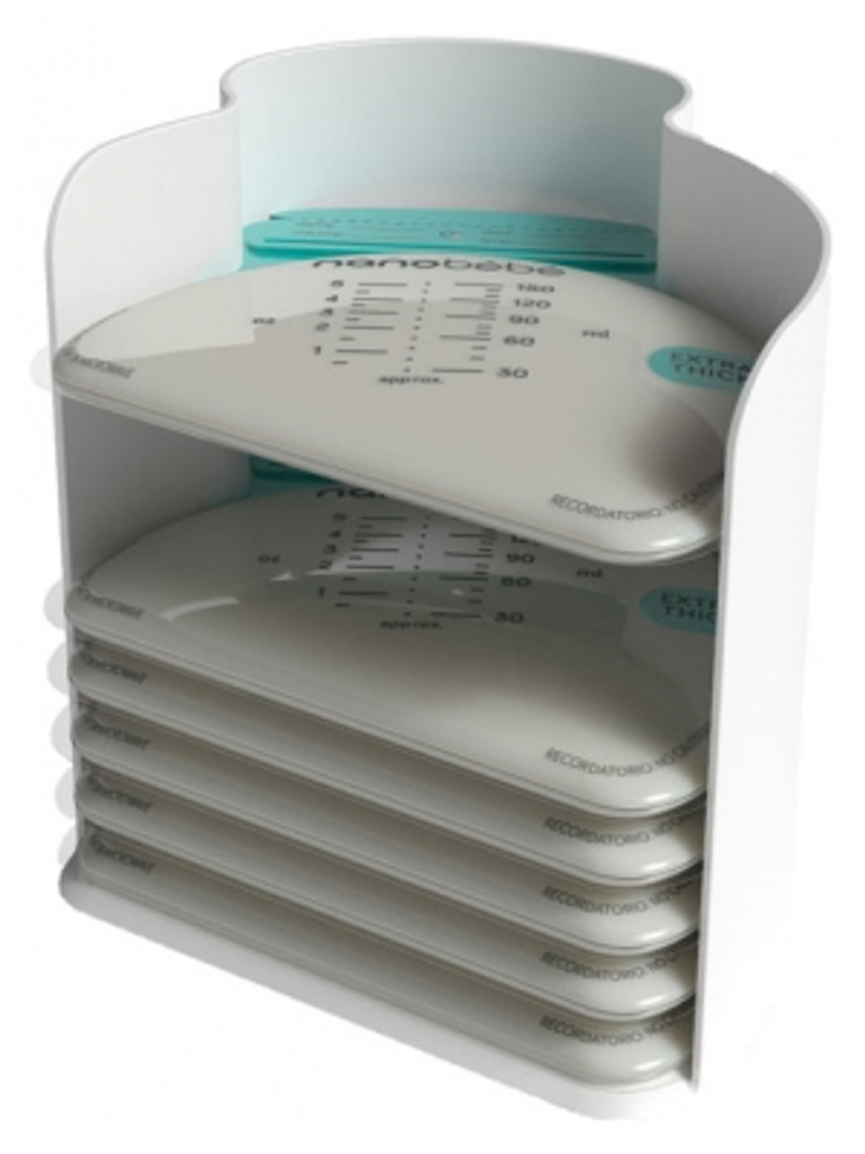 Bã©Aba Nanobã©Bã© Storage Box And 25 Storage Pockets Of 150Ml