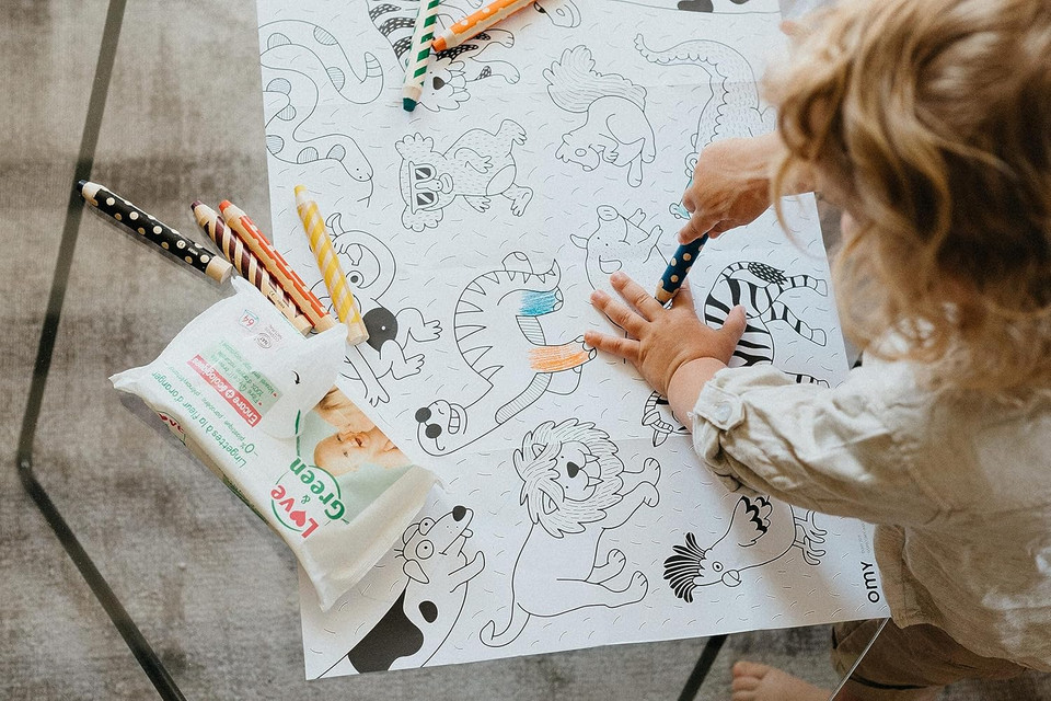 Love & Green Wipes with Orange Blossom 64 Wipes