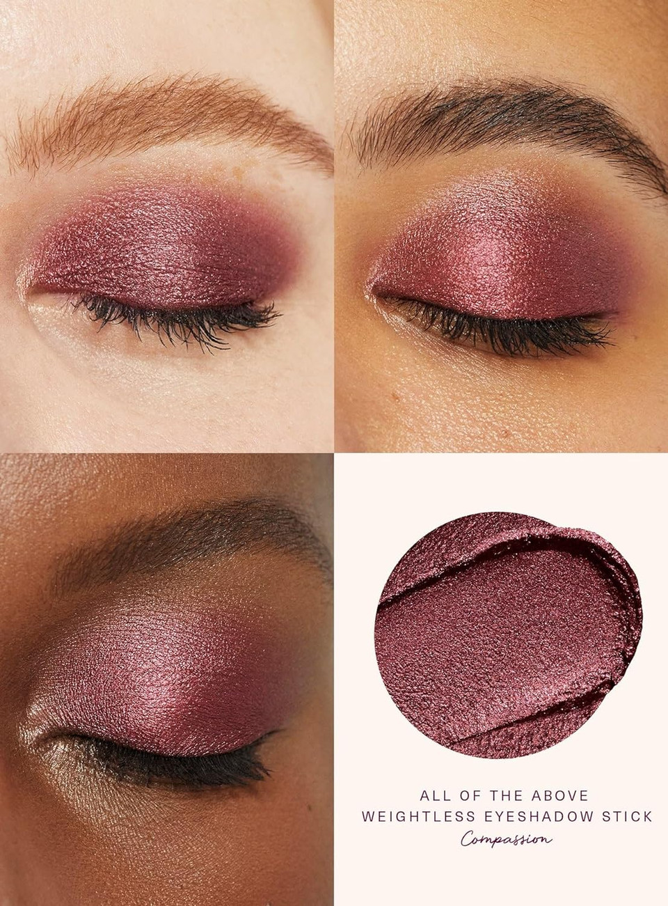 Rare Beauty By Selena Gomez All Of The Above Weightless Eyeshadow Stick Compassioncompassion