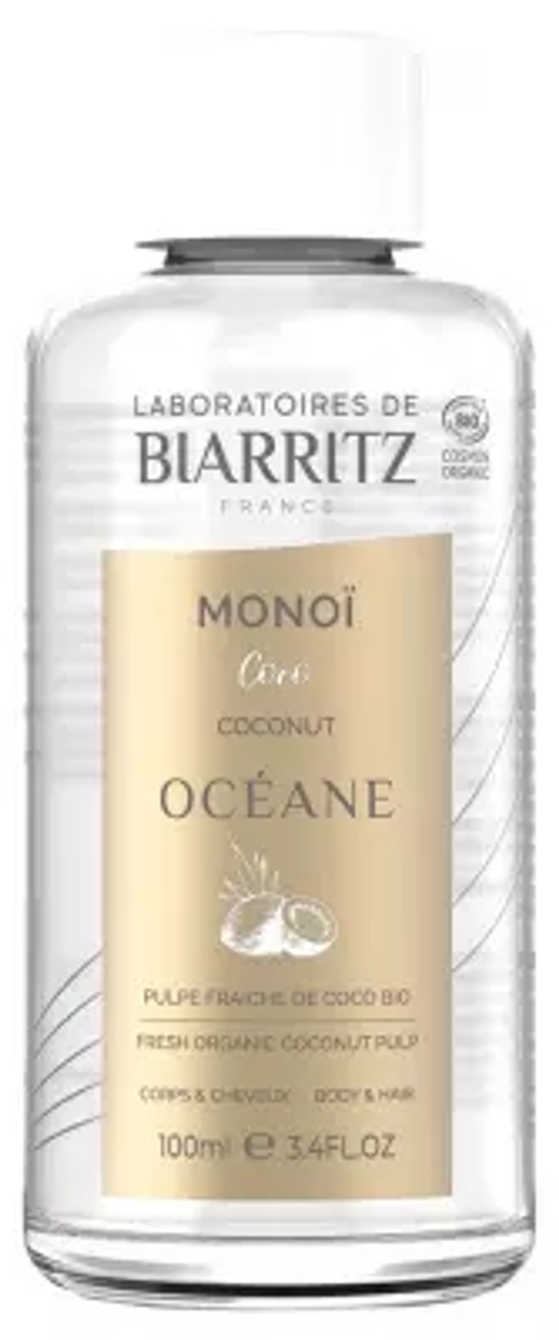Laboratoires De Biarritz Ocã©Ane Monoã¯ Coconut Organic 100Ml