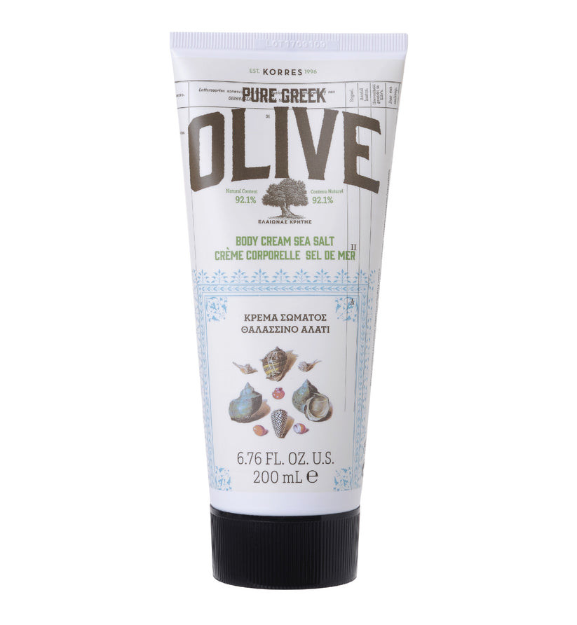 Korres Olive Body Cream Sea Salt 200Ml