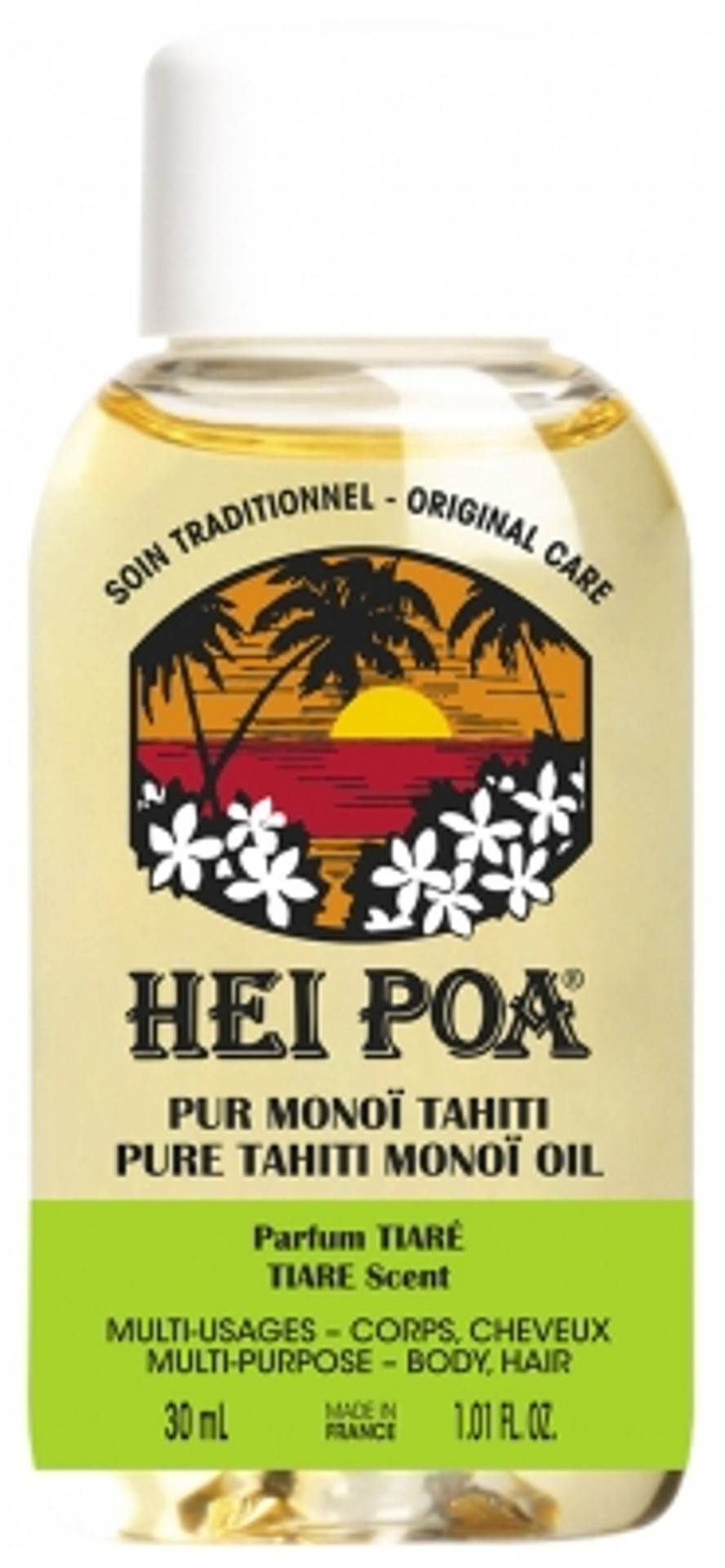 Hei Poa Pure Tahiti Monoã¯ Oil Tiare Scent 30Ml