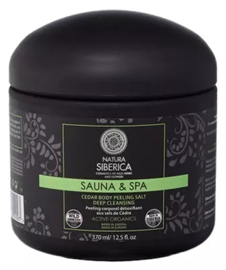 Natura Siberica Sauna & Spa Cedar Body Peeling Salt Deep Cleansing 370Ml