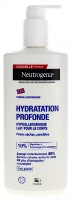 Neutrogena Deep Hydration Hypoallergenic Body Milk 400Ml
